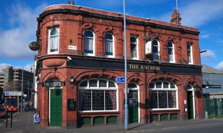 The Anchor public house, Rea St, Bradford Street, Digbeth, Birmingham
