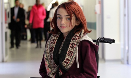 In Great Ormond Street, 14-year-old Jessica shows incredible maturity.