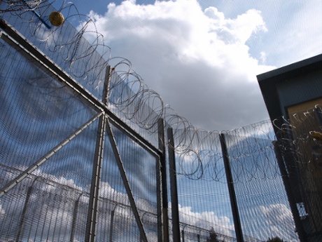‘There is barbed wire everywhere, even on the sky’ Photograph: M Noor