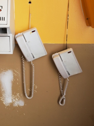 Inside Colnbrook detention centre