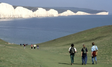 The Seven Sisters cliffs
