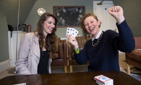 Magician Katherine Mills teaches Hannah Ellis-Petersen some new tricks