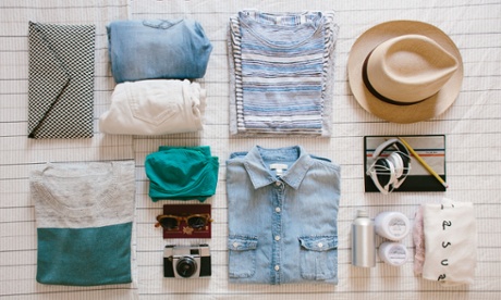 Marie-Kondo-style clothes maintenance.