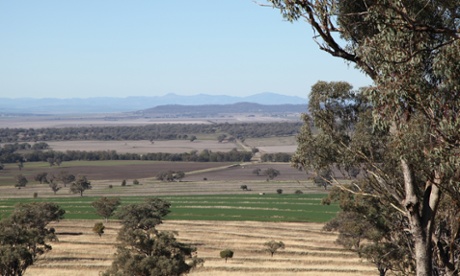 Liverpool Plains farm land