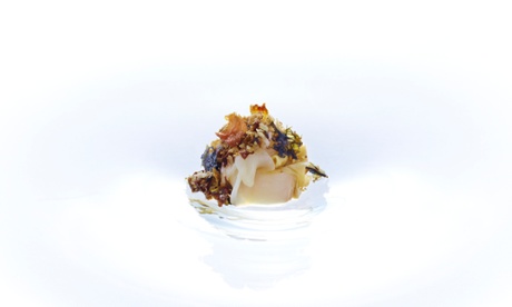 The prettiest pig jowl you're likely to eat.