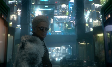 Benicio Del Toro as The Collector in Guardians of the Galaxy.