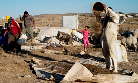 Villagers in Khirbet Susiya
