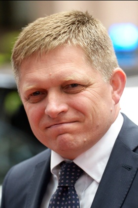 Slovakian prime minister Robert Fico.