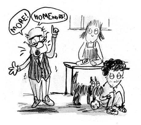 Healthy anarchy: Michael Rosen and Neal Layton’s Uncle Gobb and the Dread Shed.