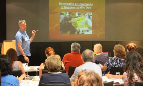 Martin Cooper from Mile Oak School shares ideas on how to build a community of readers