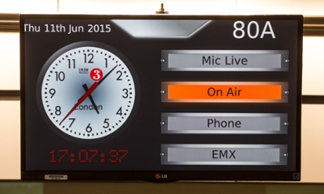 Inside Radio 3's control room