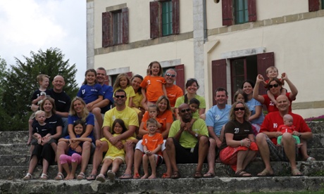 Benjie Goodhart on one of his biennial holidays.