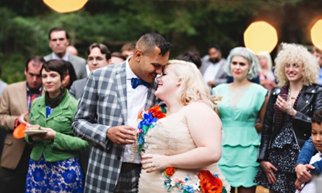 Lindy West's wedding