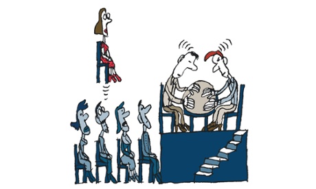 Tim Dowling illustration at Q&A