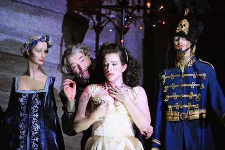 Judith in Duke Bluebeard’s castle in <em>Duke Bluebeard’s Castle </em>/<em> The Rite of Spring</em> at the London Coliseum, 2009.