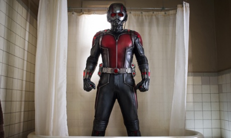 Paul Rudd as Ant-Man.