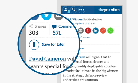 Save from an article.