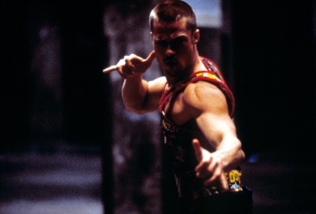 Brad Pitt in Fight Club