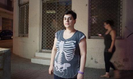 ‘I thought I’d have a job and a partner. The crisis stopped both’: Melina Panagiotidou.