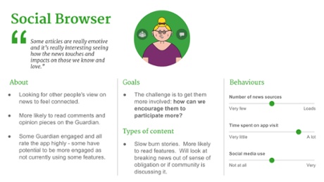 Social browser profile