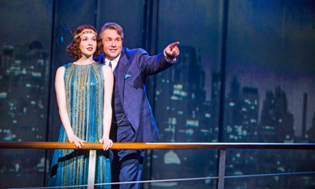 A sense of headlong exuberance … Rebecca LaChance (Mabel Normand) and Michael Ball (Mack Sennett) in Mack & Mabel at Chichester festival theatre.