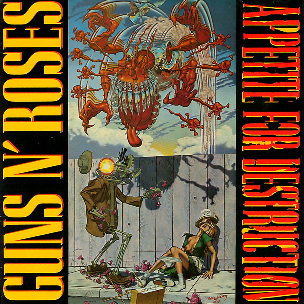 Guns N’ Roses’ banned album cover