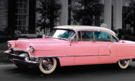 The King's Pink Caddie.