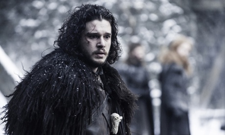 Hair today - you know nothing. Kit Harington in Game of Thrones.