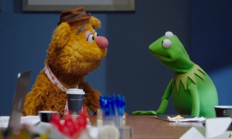 Fozzie and Kermit.
