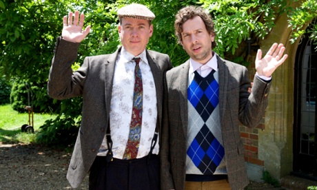 Fitfully amusing … Shenoah Allen (left) and Mark Chavez in The Last Sparks of Summer