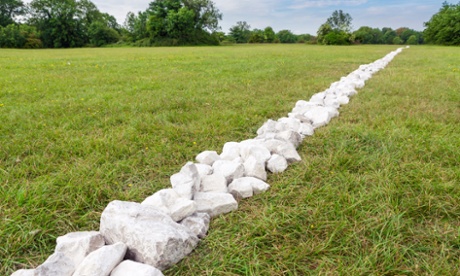 A fine line: Richard Long deals in the impermanent