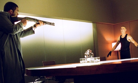 Tyler Perry and Matthew Fox in Alex Cross.