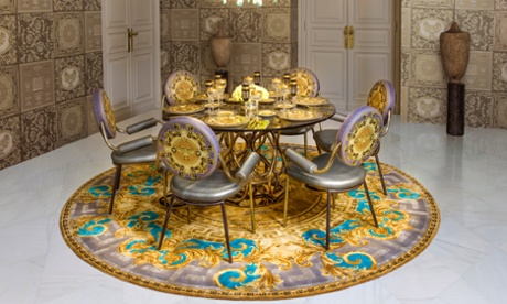 versace dining table