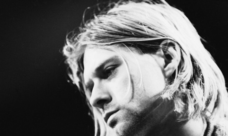 Kurt Cobain performs with his group Nirvana at a taping of the television program ‘MTV Unplugged,’ New York, November 18, 1993