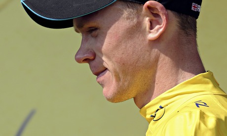 Team Sky rider Froome of Britain 