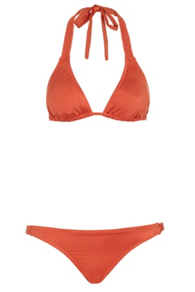 Topshop Braided Triangle Bikini Set, £24