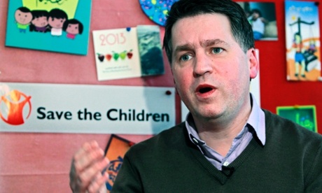 Justin Forsyth, chief executive of Save the Children UK.