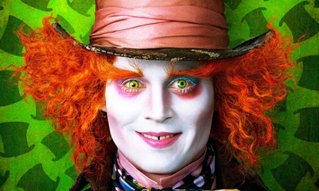 Johnny Depp in Alice in Wonderland