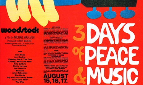 Woodstock film poster.