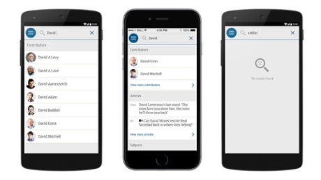 The search designs went live a few weeks after the sprint.