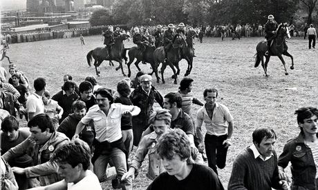 The battle of Orgreave, South Yorkshire, during the 1984-85 miners’ strike