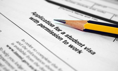 student visa form