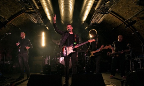 Undereath the Arches … The band Vigo Thieves on stage.