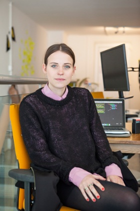 Web developer Naomi Gaynor