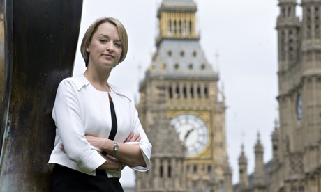 Laura Kuenssberg near parliament