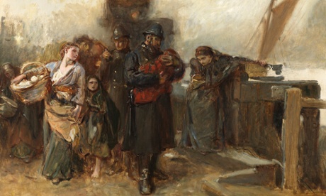 Frank Holl's The Foundling.