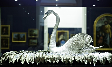 The Silver Swan at the Bowes Museum 