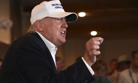 Donald Trump speaks in Laredo, Texas.