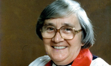 Joyce Bennett, the first English woman to be ordained as a priest in the Anglican communion.