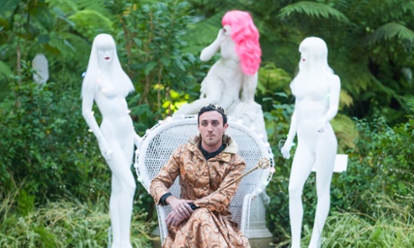 Robert Elkin in Richard II, at Bard in the Botanics in Glasgow.